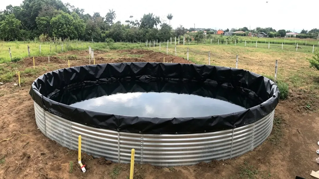 Reservorios de agua geomembrana