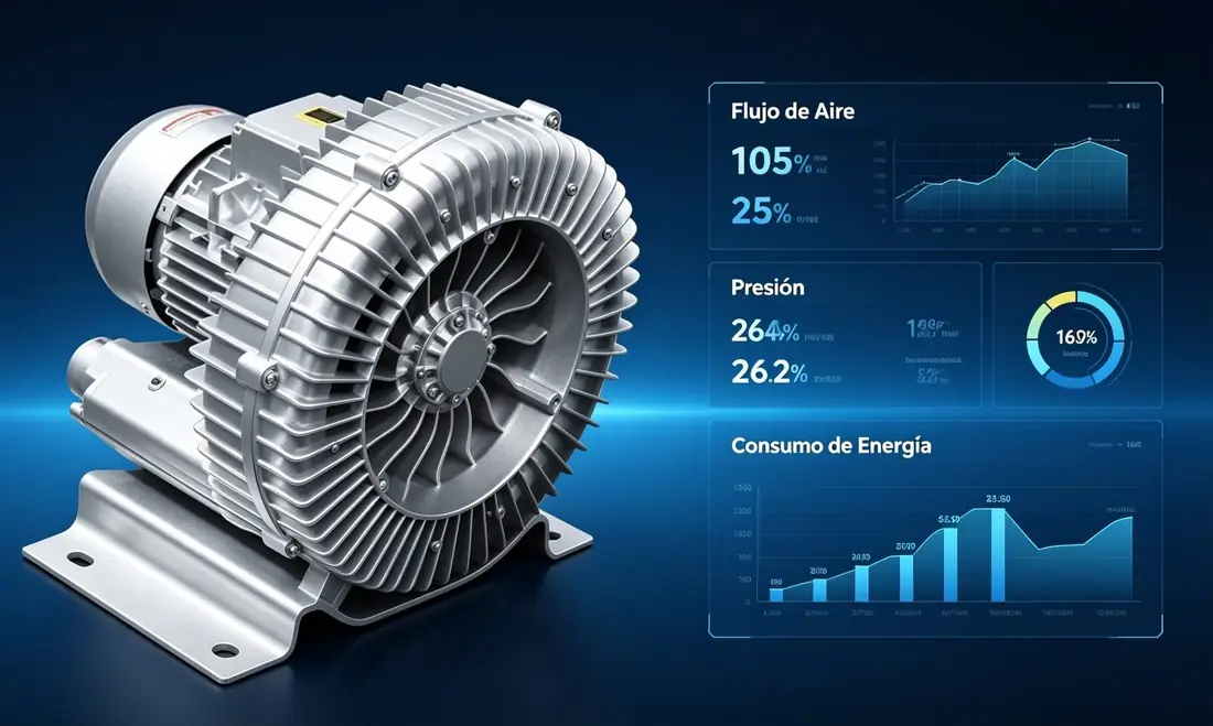 Blower Maxflow soplador aireación Biofloc